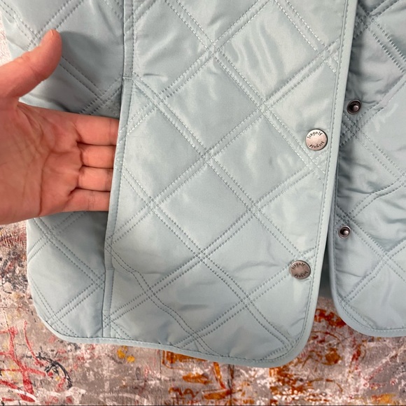 Liz Golf Blue Quilted Vest - Picture 7 of 8